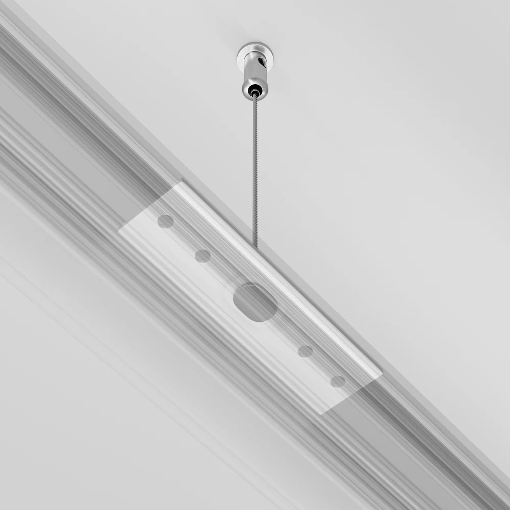 Kit suspensie 2 buc Exility din Metal Alb