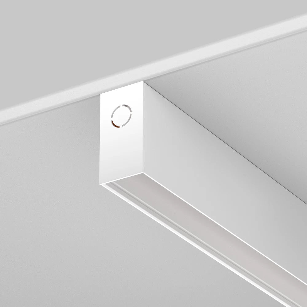 Sina aplicata 2m Exility din Aluminiu Alb
