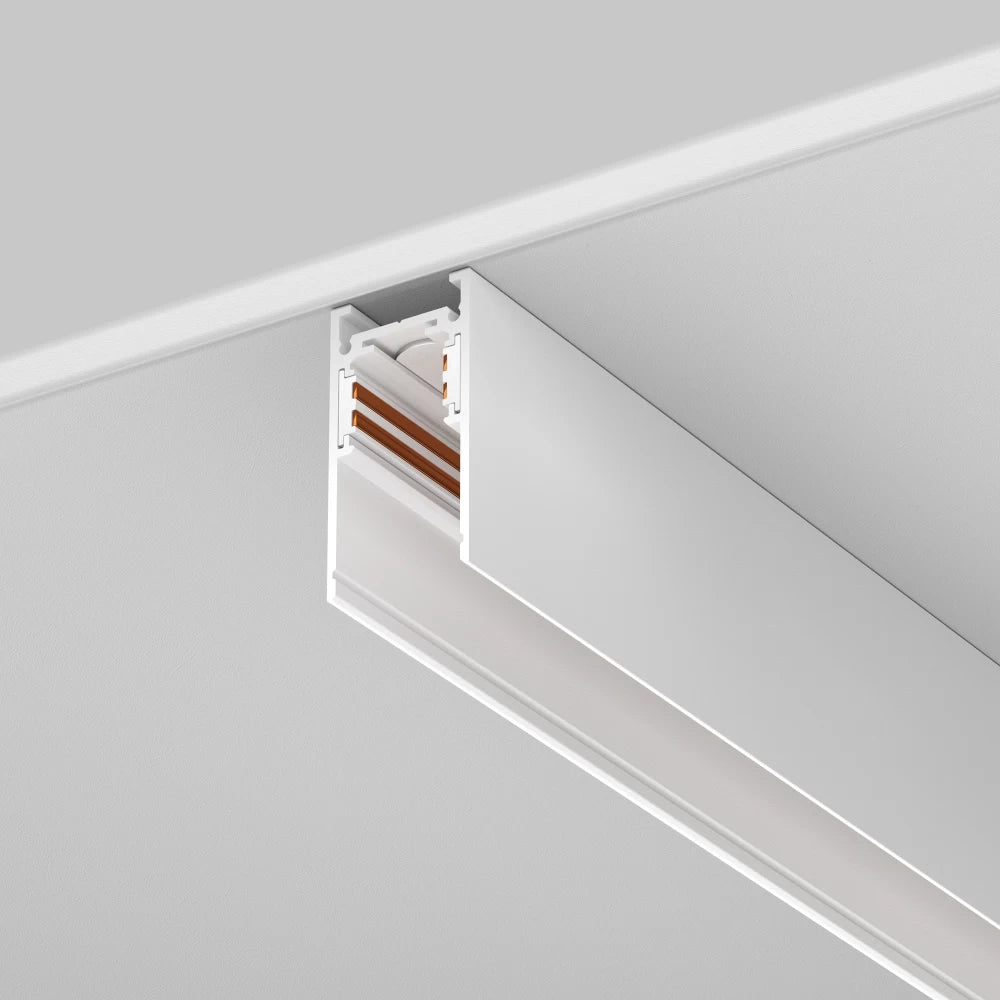 Sina aplicata 2m Exility din Aluminiu Alb