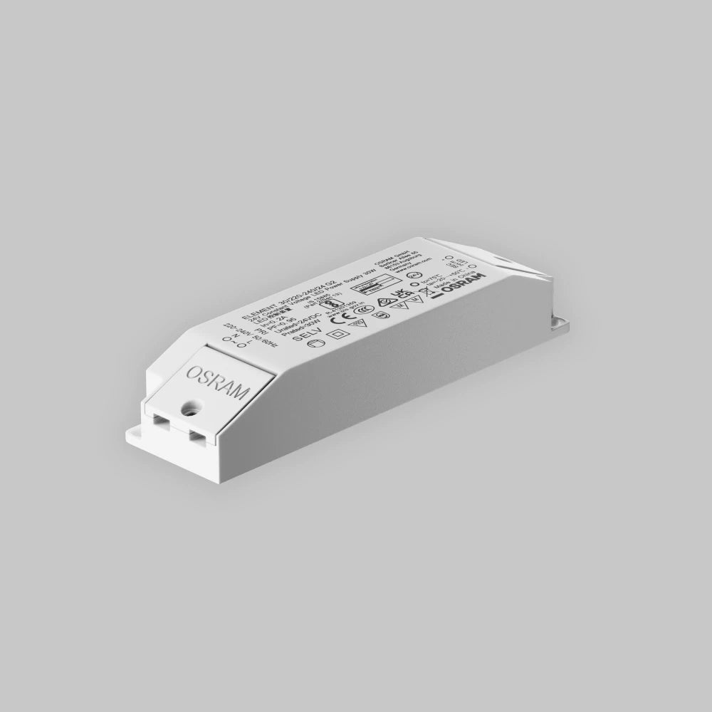 Sursa de alimentare 30W 24V din Plastic Alb Flarity