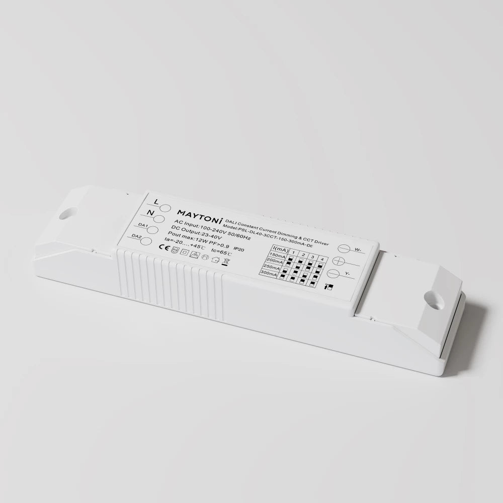 Sursa de alimentare Dali dimabila 12W AC 220-240 din Plastic Alb