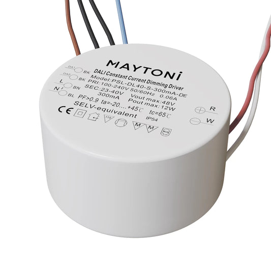 Sursa de alimentare Dali dimabila 12W AC 220-240 din Plastic Alb