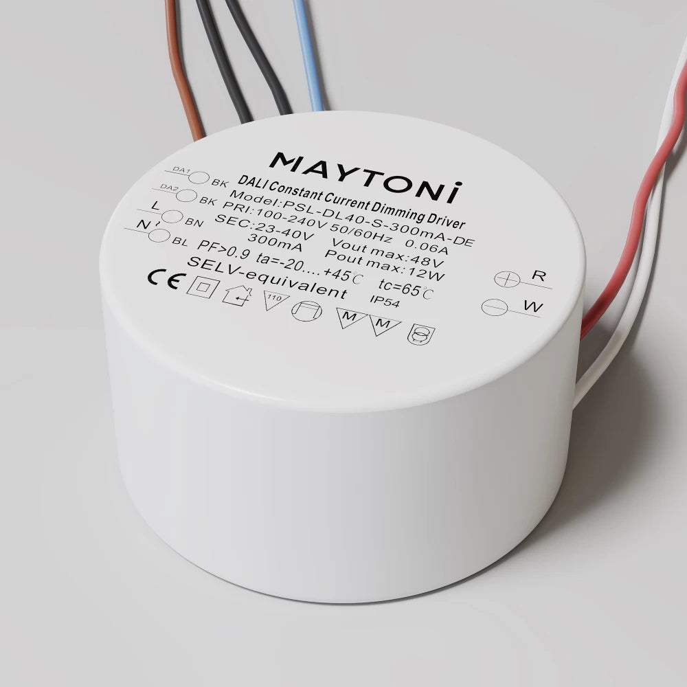 Sursa de alimentare Dali dimabila 12W AC 220-240 din Plastic Alb