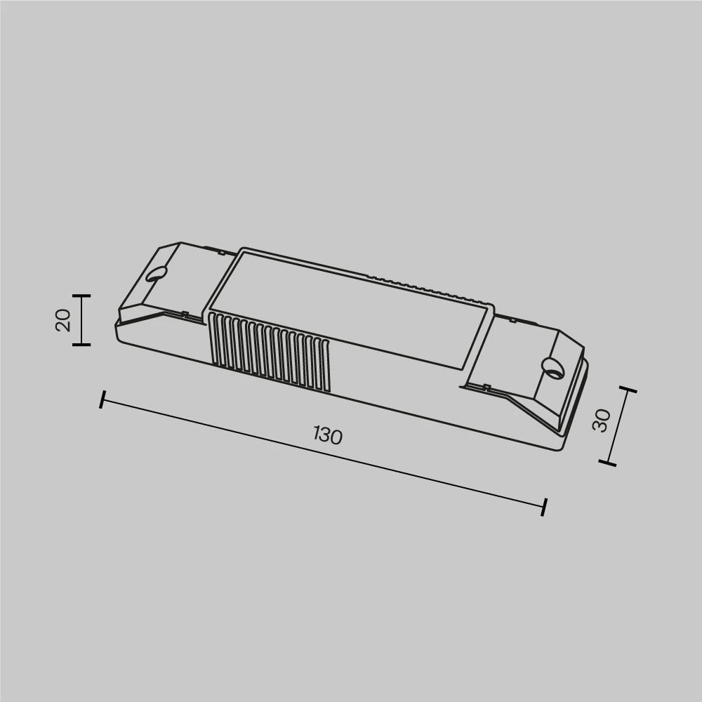 Sursa de alimentare Dali (DT6) 12W IP20 AC 100-240 din Plastic Alb