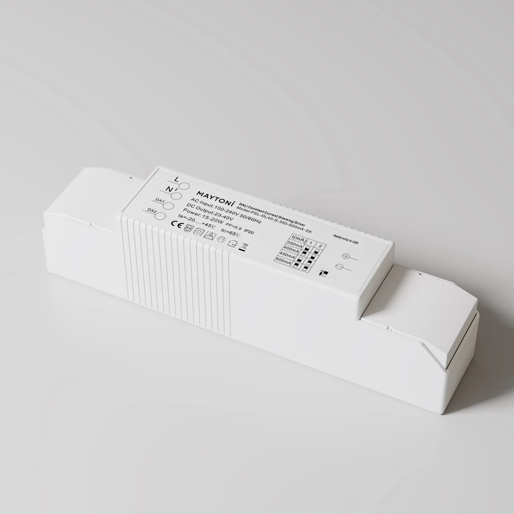 Sursa de alimentare Dali (DT6) 20W IP20 AC 100-240 din Plastic Alb