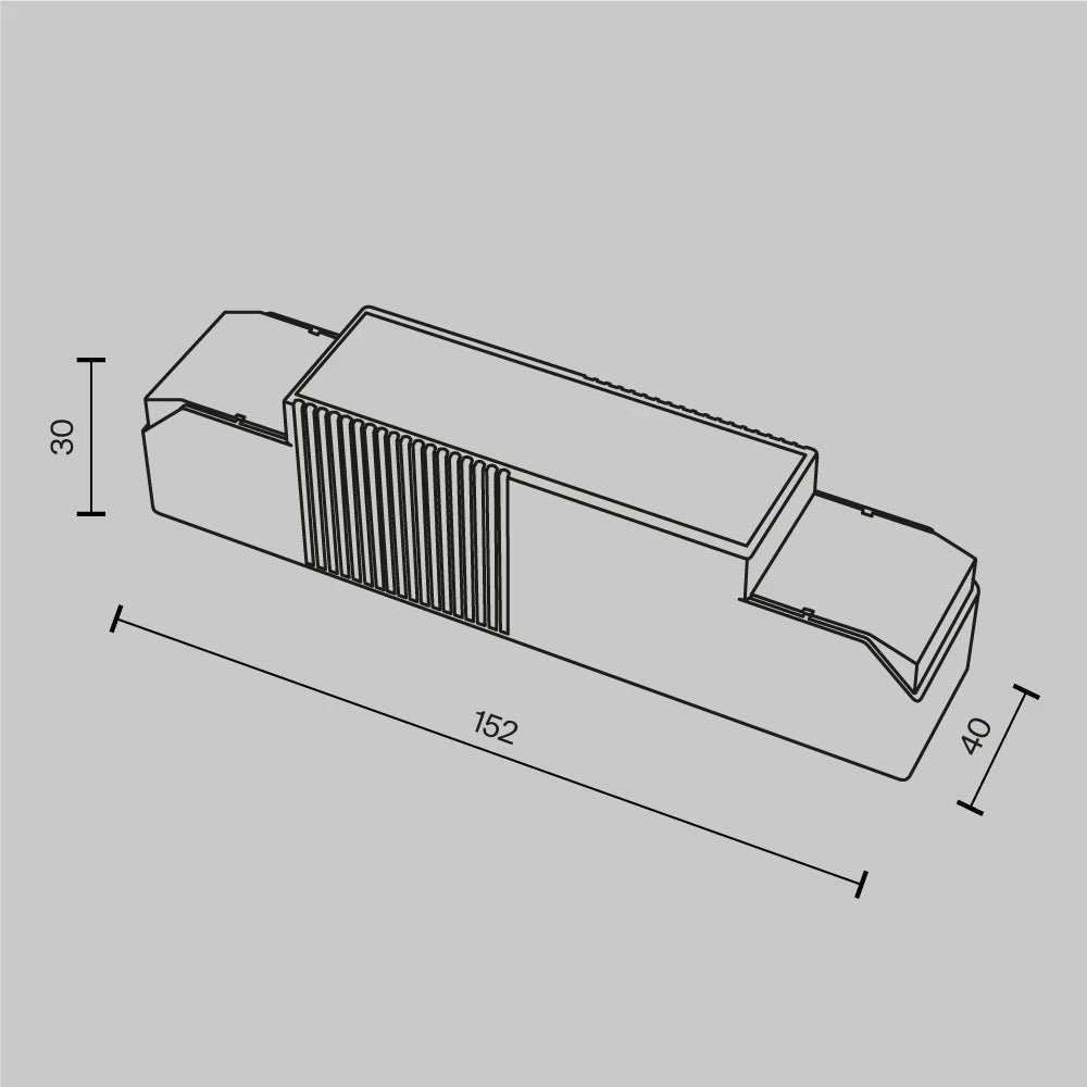 Sursa de alimentare Dali (DT6) 20W IP20 AC 100-240 din Plastic Alb