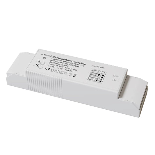 Sursa de alimentare Triac 20W IP20 AC 100-240 din Plastic Alb