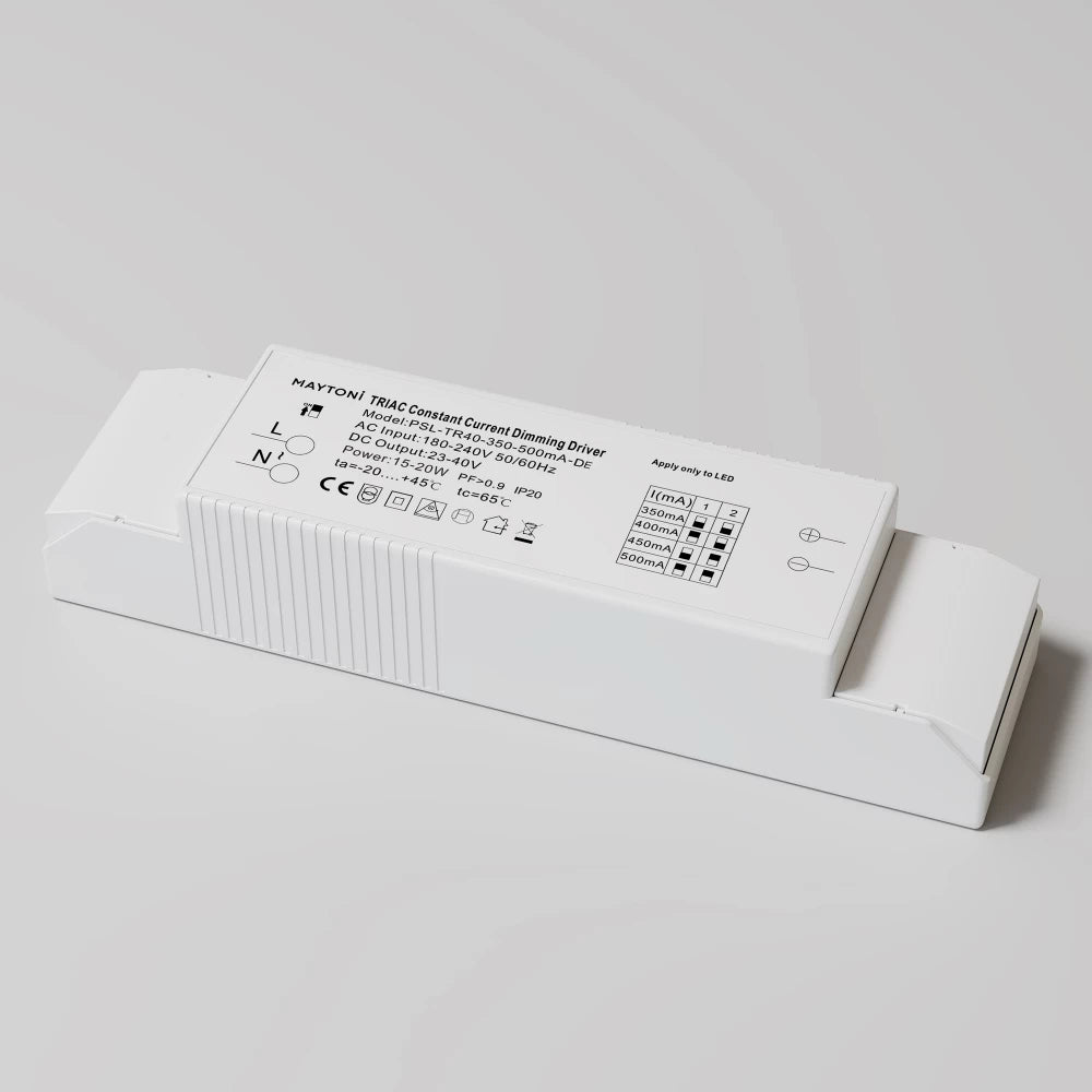 Sursa de alimentare Triac 20W IP20 AC 100-240 din Plastic Alb