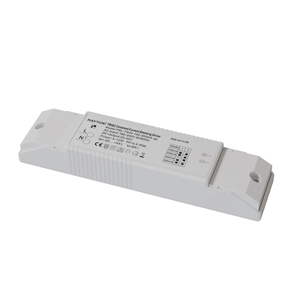 Sursa de alimentare Triac 12W AC 100-240 din Plastic Alb