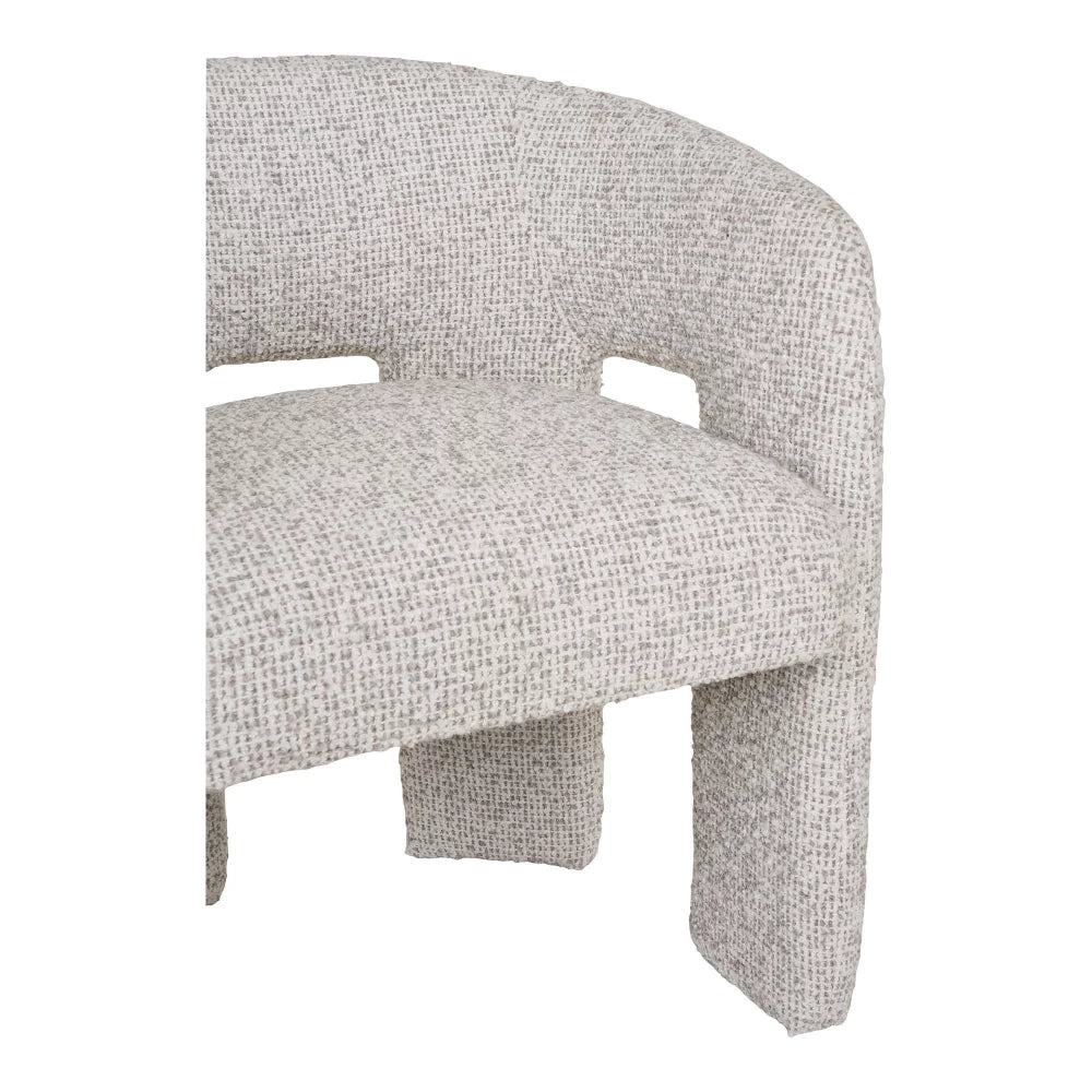 Scaun din Spuma/placaj Crem si Stofa Crem H74xL58xA55cm Monroe