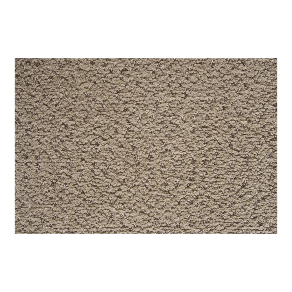 Set 2 scaune din Metal Negru si Stofa boucle Bej H79xL56xA58cm Safira