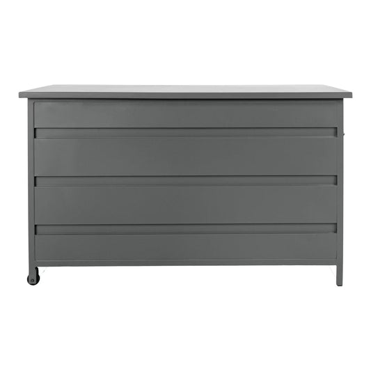 Lada depozitare de exterior din Aluminiu Gri H85xL82cm Cassis