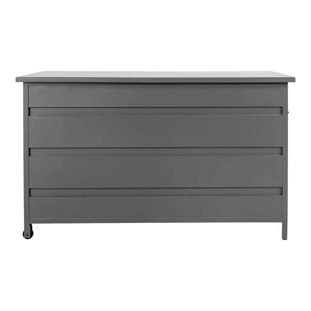 Lada depozitare de exterior din Aluminiu Gri H75xL60cm Cassis