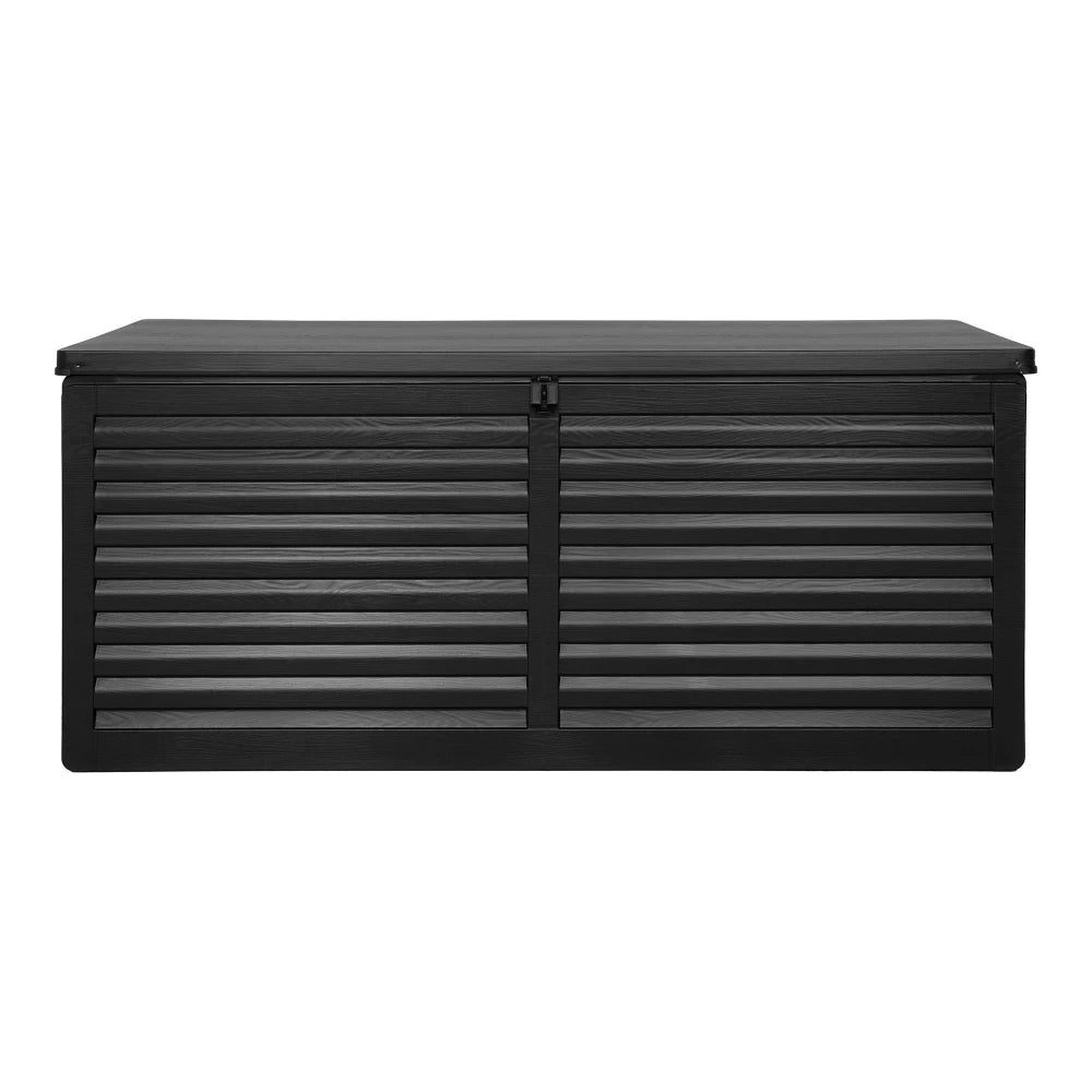 Lada depozitare de exterior din Plastic Negru H64,5xL61cm Dubrovnik