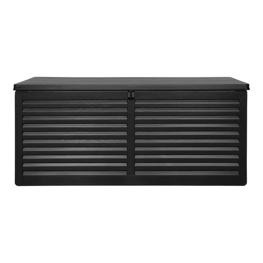 Lada depozitare de exterior din Plastic Negru H64,5xL61cm Dubrovnik