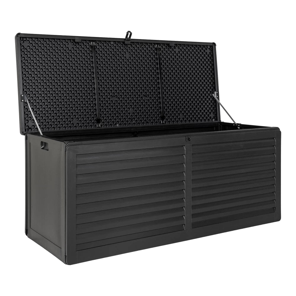 Lada depozitare de exterior din Plastic Negru H64,5xL61cm Dubrovnik