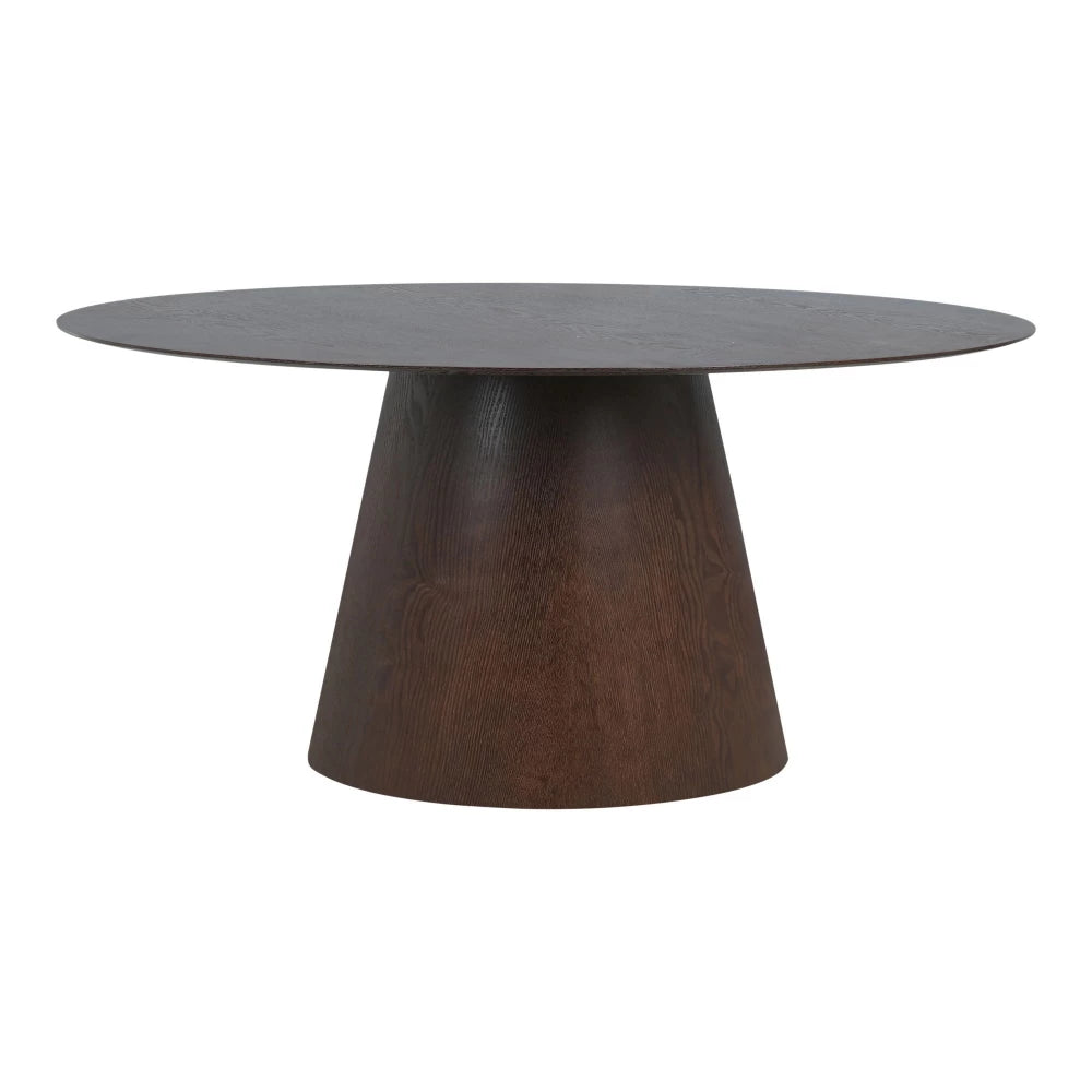 Masa din Furnir de nuc/MDF Maro L160xH75cm Bolton
