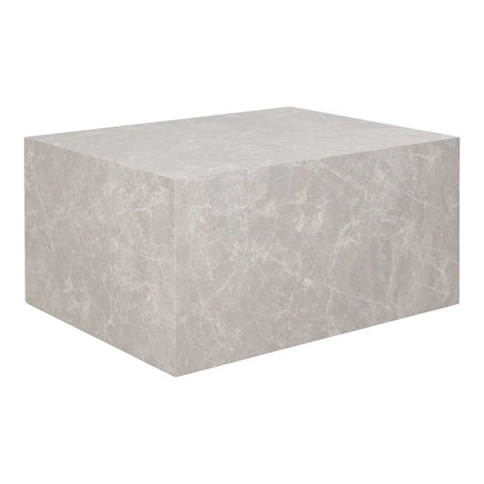 Masuta de cafea din MDF Bej cu efect de marmura L80xH40cm Prague