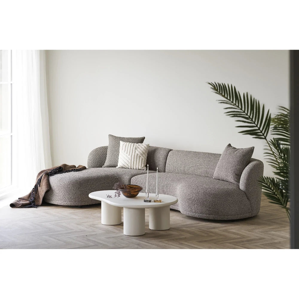 Masuta de cafea din MDF Alb L120xH35cm Palmera