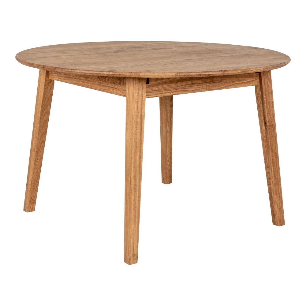 Masa din Lemn de stejar Maro L118-158xH75.5cm Metz