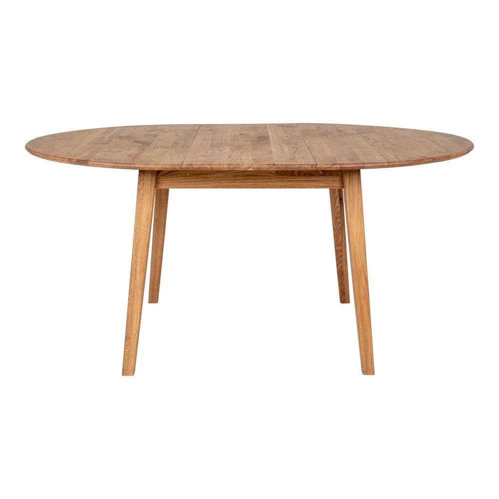 Masa din Lemn de stejar Maro L118-158xH75.5cm Metz