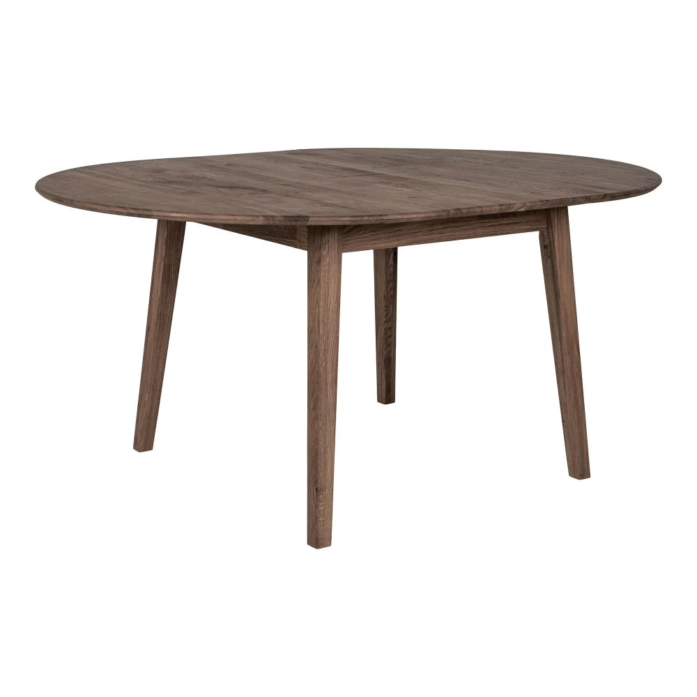 Masa din Lemn de stejar Maro inchis L118-158xH75.5cm Metz