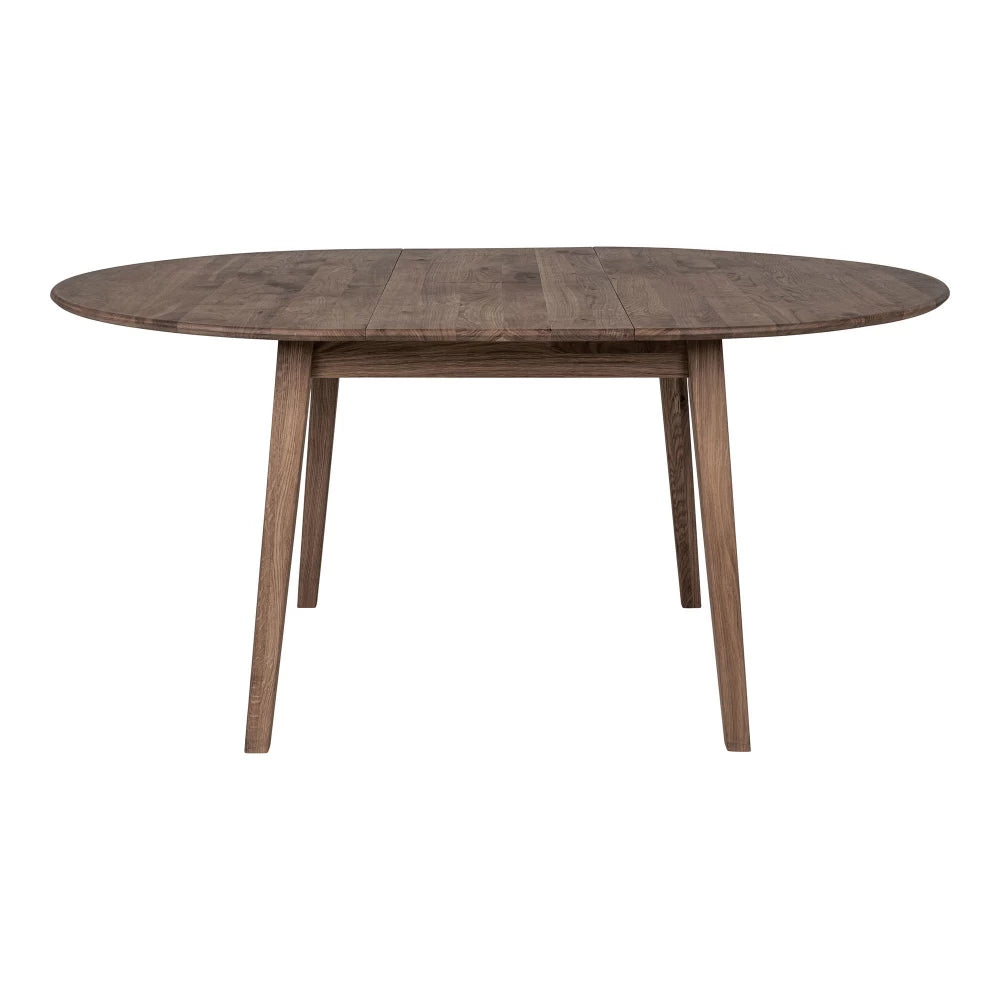 Masa din Lemn de stejar Maro inchis L118-158xH75.5cm Metz