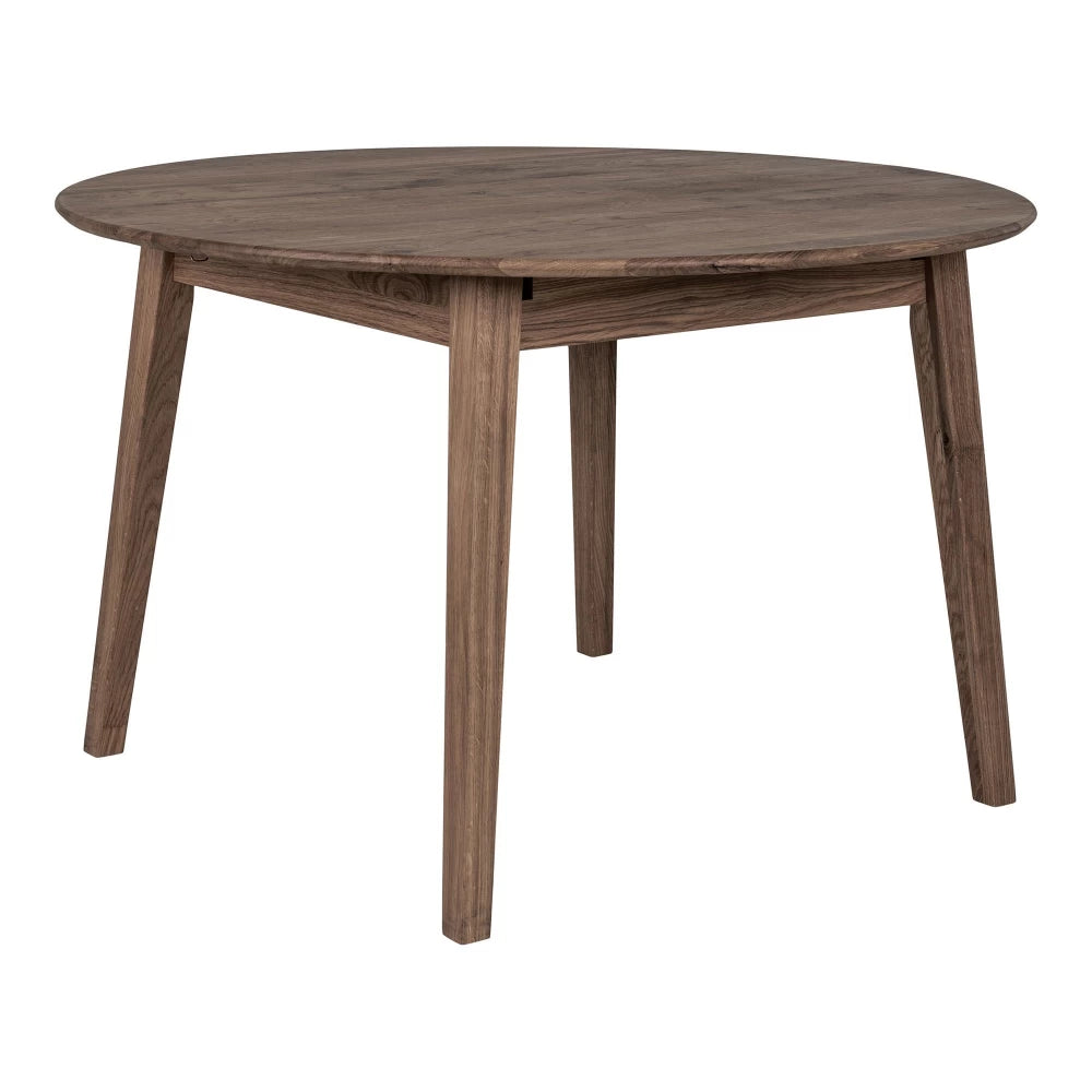 Masa din Lemn de stejar Maro inchis L118-158xH75.5cm Metz