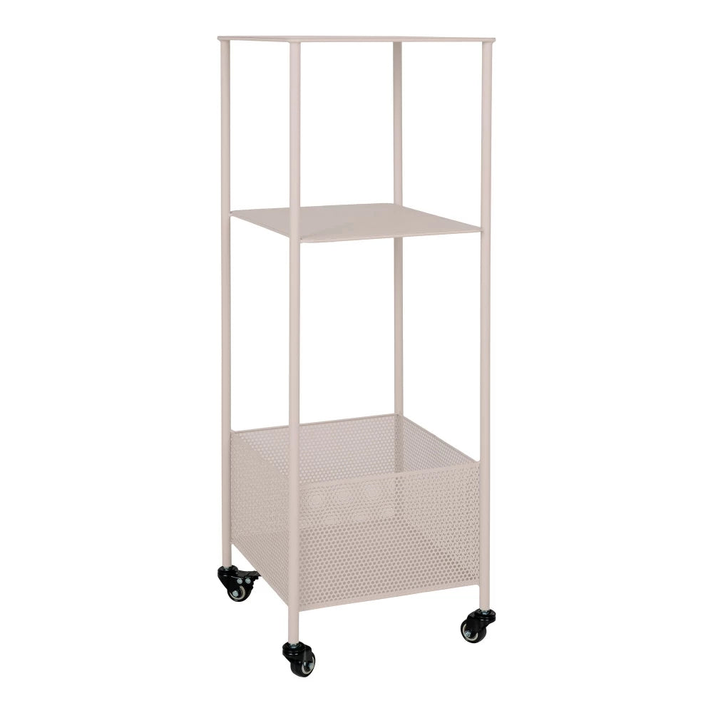 Etajera din Metal Bej L35xH106cm Torres