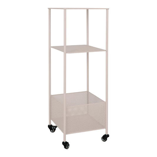 Etajera din Metal Bej L35xH106cm Torres