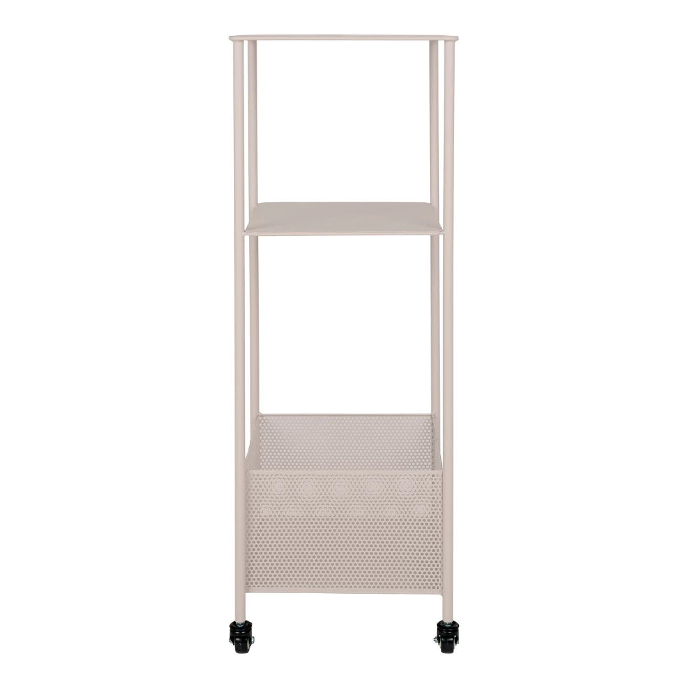 Etajera din Metal Bej L35xH106cm Torres