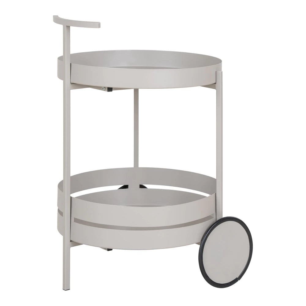 Carucior de servire din Metal Gri L49.5xH61cm Beja