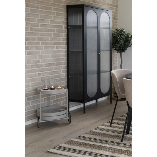 Carucior de servire din Metal Gri L49.5xH61cm Beja