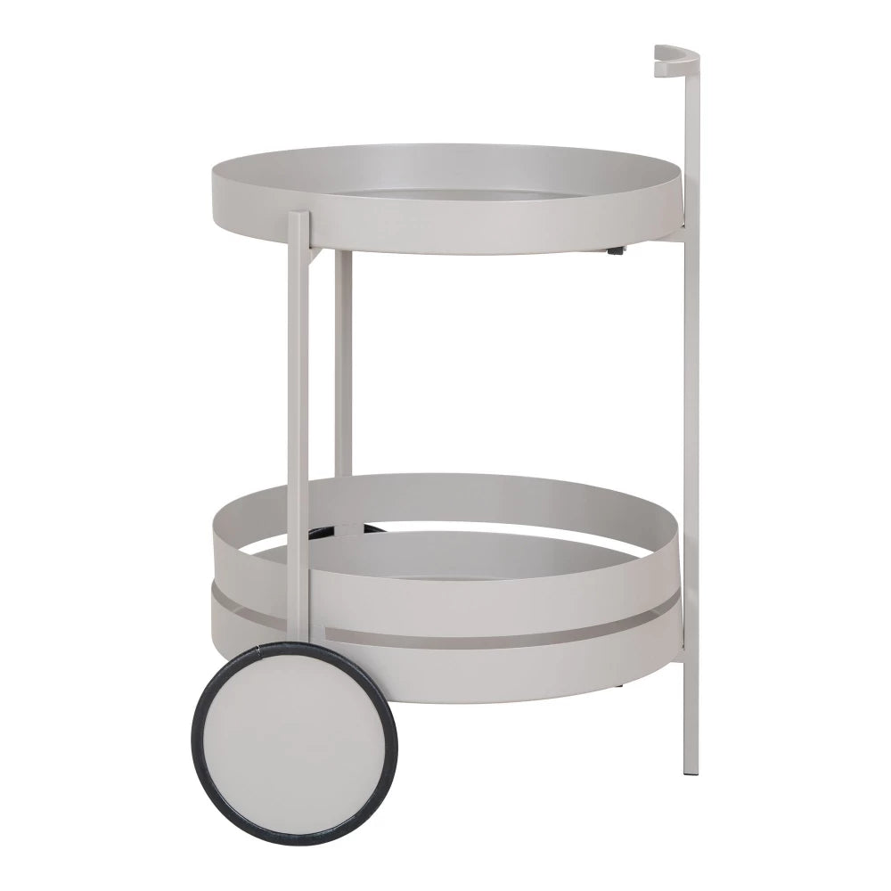 Carucior de servire din Metal Gri L49.5xH61cm Beja