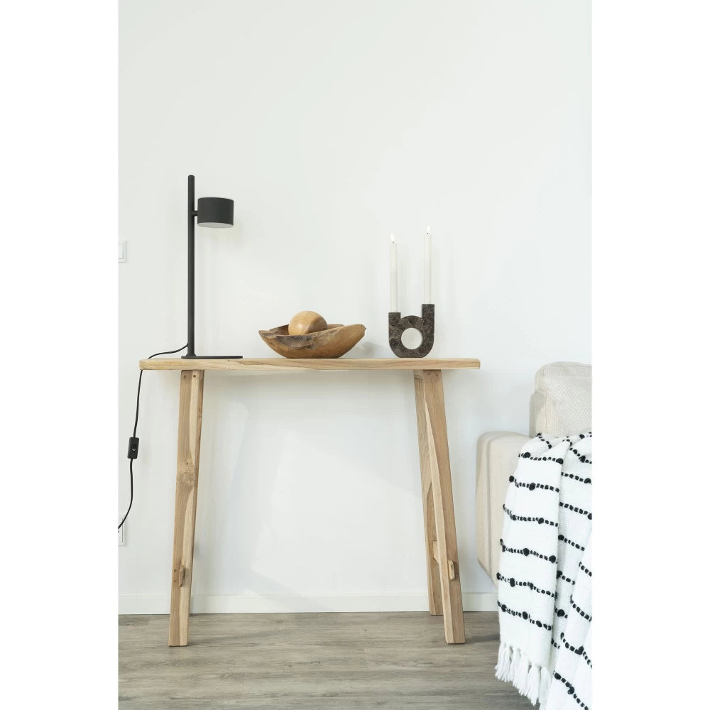 Consola din Lemn de tec Maro L90xH80cm Girona