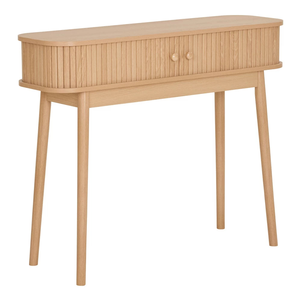 Consola din Lemn de pin Maro si MDF Maro L100xH80.5cm Nikko