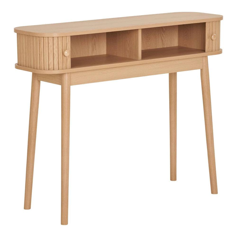 Consola din Lemn de pin Maro si MDF Maro L100xH80.5cm Nikko