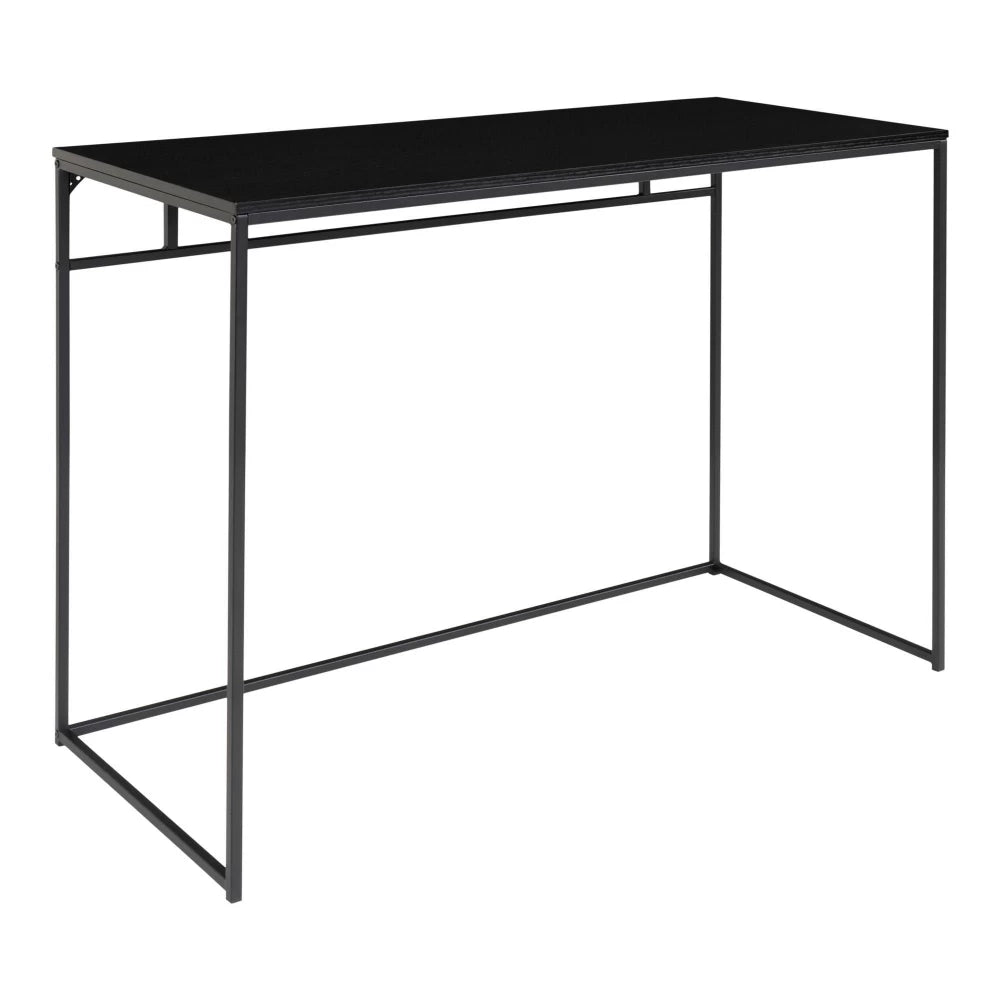 Birou din Metal Negru si PAL Negru L45xH75cm Vita