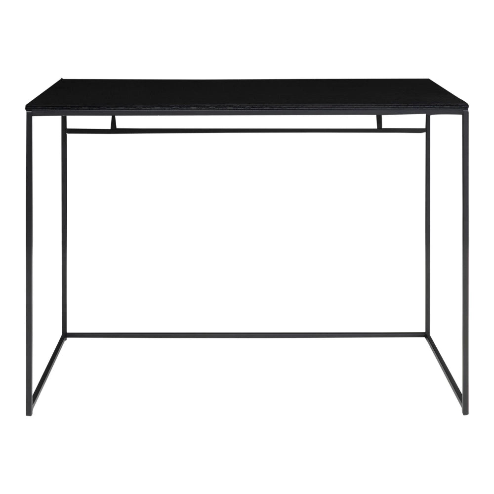 Birou din Metal Negru si PAL Negru L45xH75cm Vita