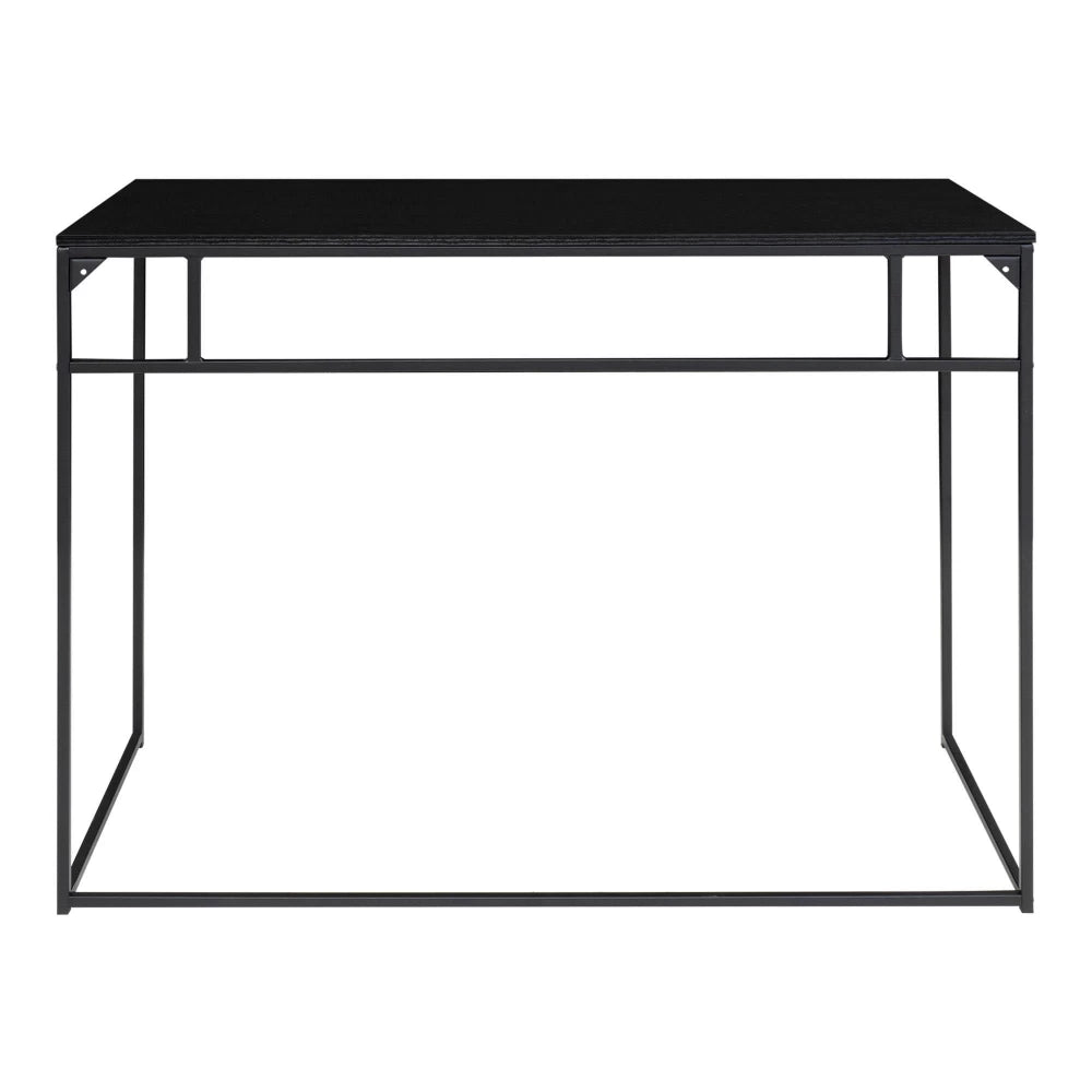 Birou din Metal Negru si PAL Negru L45xH75cm Vita