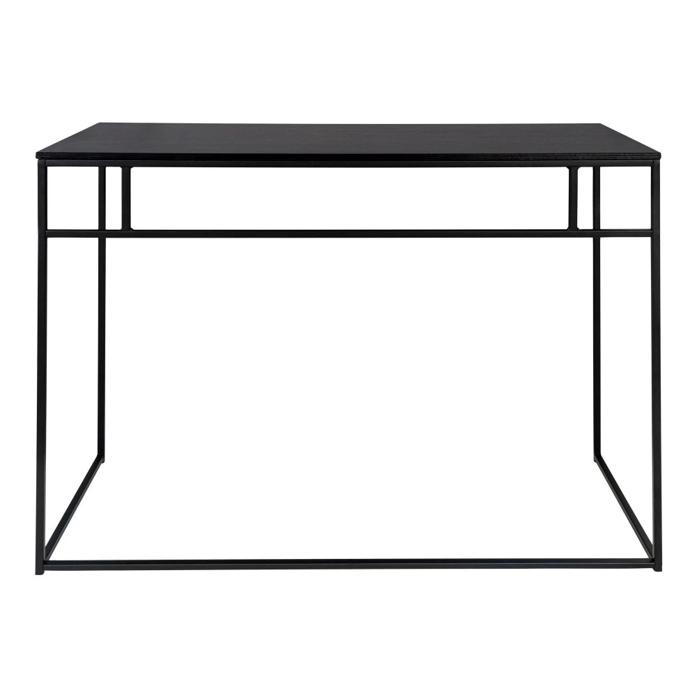 Birou din Metal Negru si PAL Negru L45xH75cm Vita