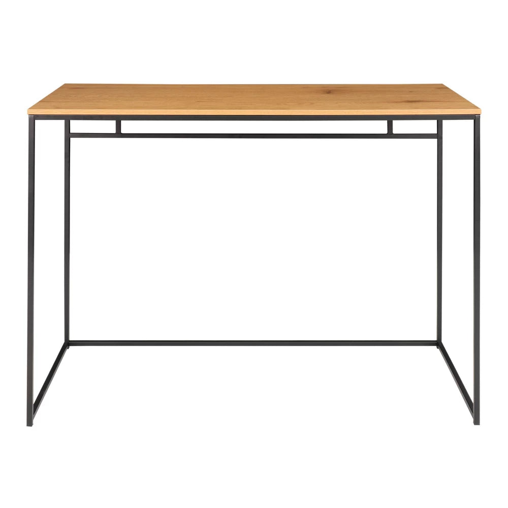 Birou din Metal Negru si PAL Maro L45xH75cm Vita