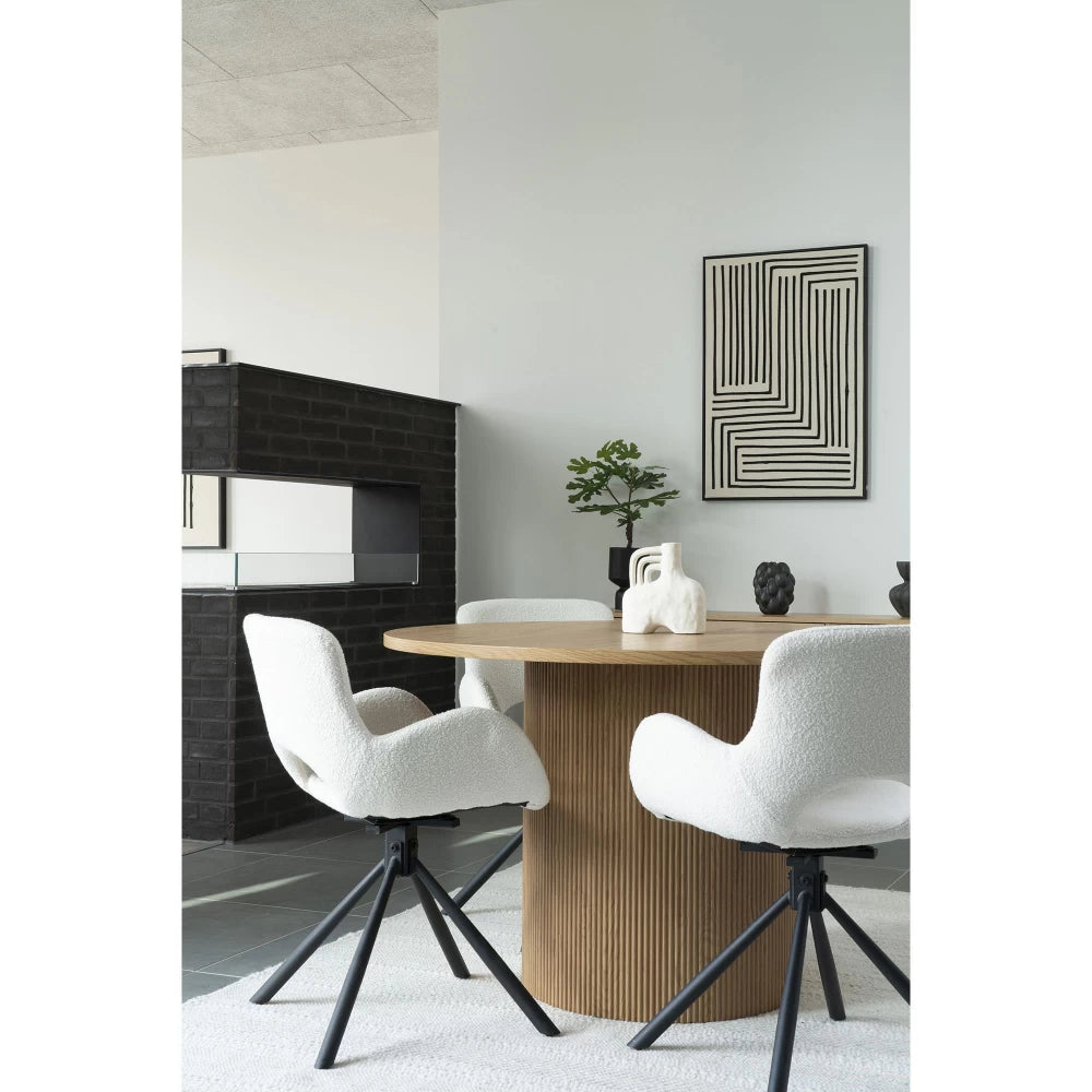 Masa din MDF Maro D120xH75cm Boavista