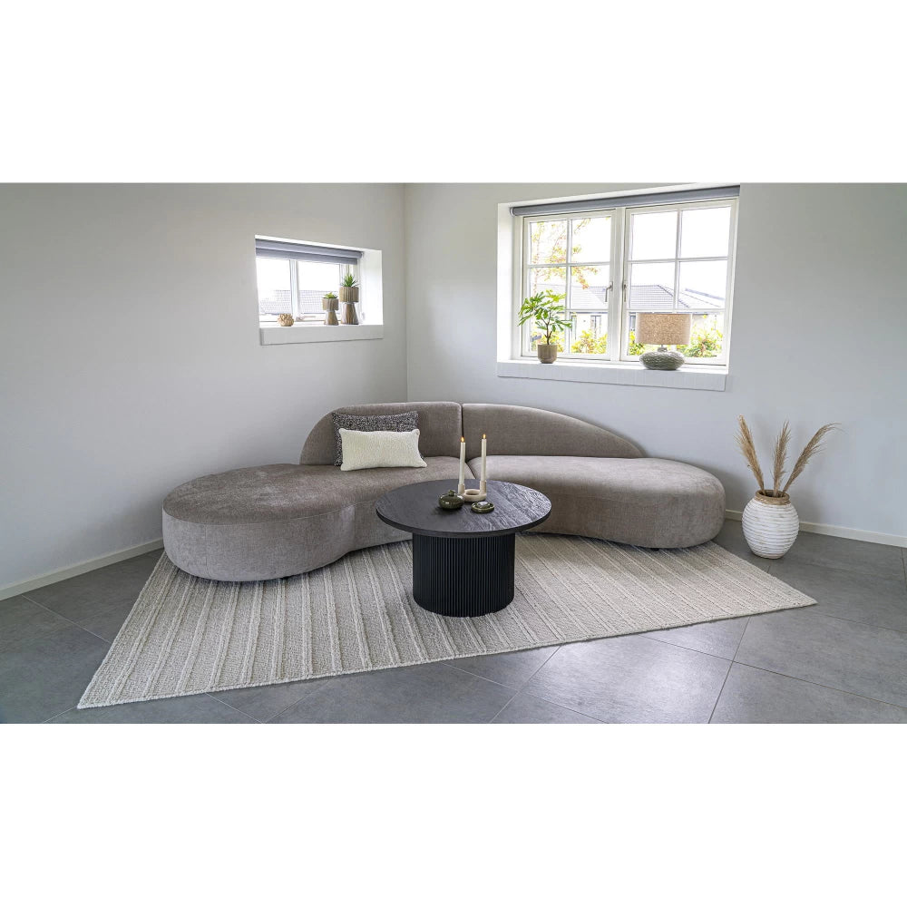Masuta de cafea din MDF Maro inchis D80xH45cm Boavista