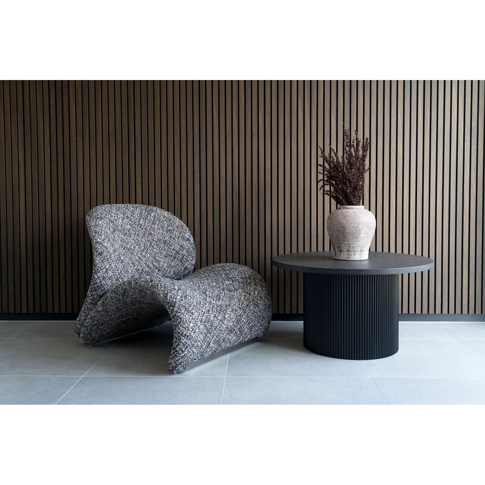 Masuta de cafea din MDF Maro inchis D80xH45cm Boavista