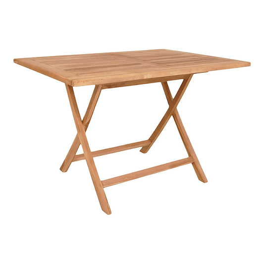 Masa de exterior din Lemn de tec Maro L120xH75cm Oviedo
