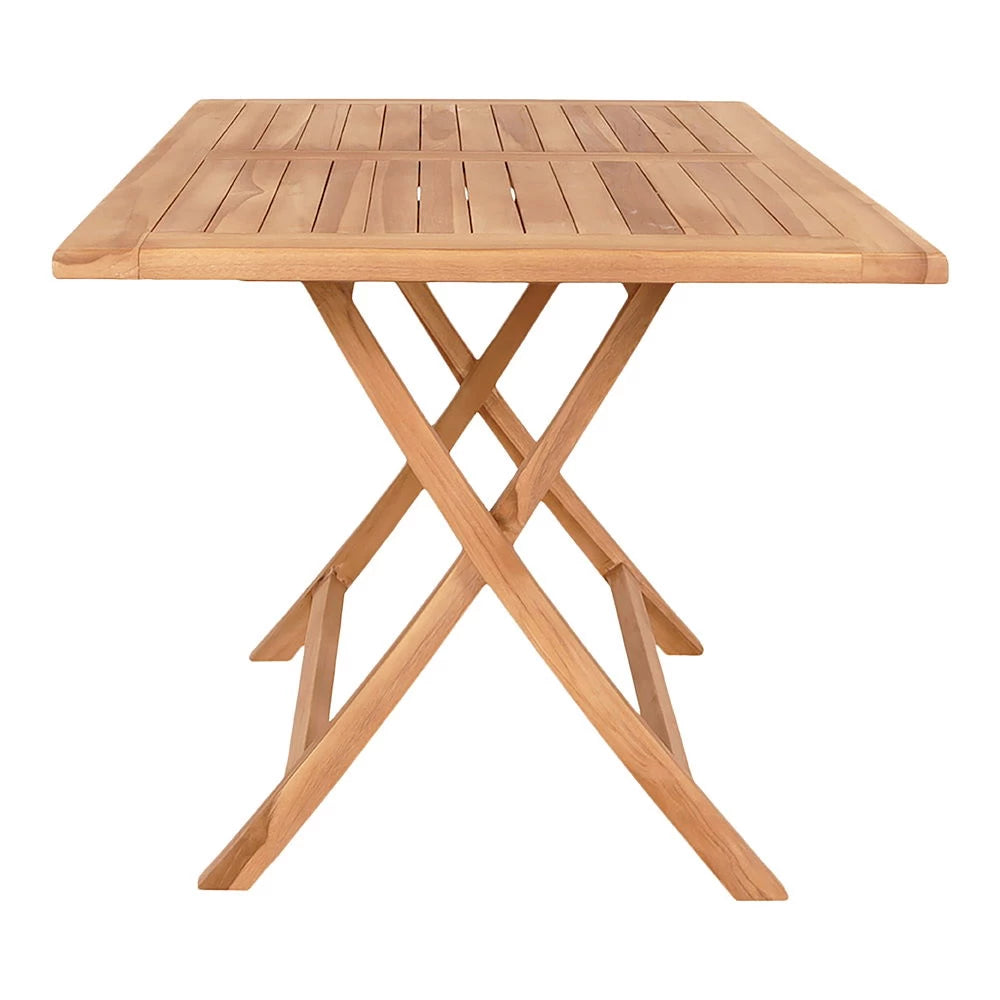 Masa de exterior din Lemn de tec Maro L120xH75cm Oviedo