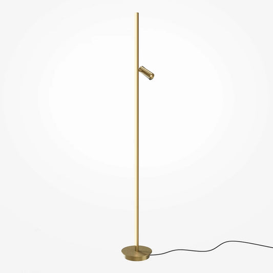 Lampa de podea din Aluminiu Alama H155xD20cm 14W 3000k 800lm Thin