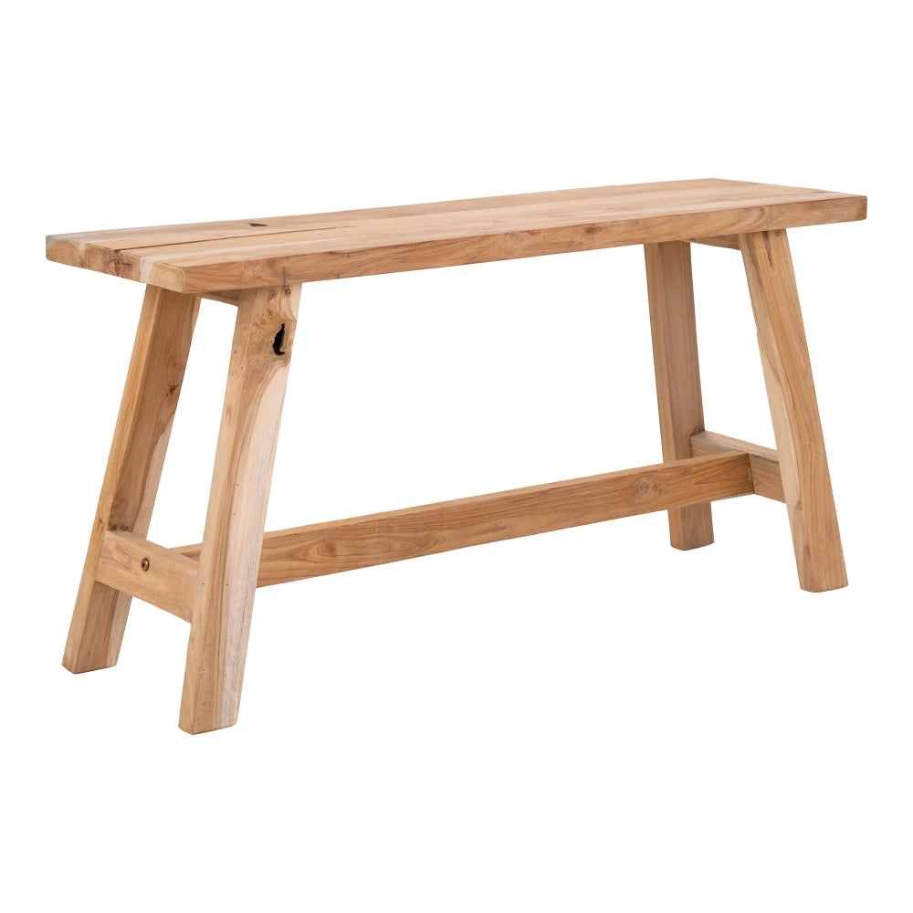 Bancheta din Lemn de tec Maro H45xL90cm Barcelona