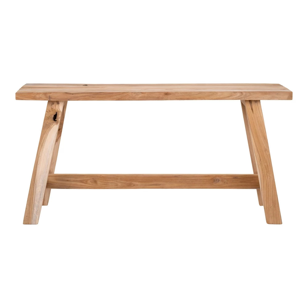 Bancheta din Lemn de tec Maro H45xL90cm Barcelona